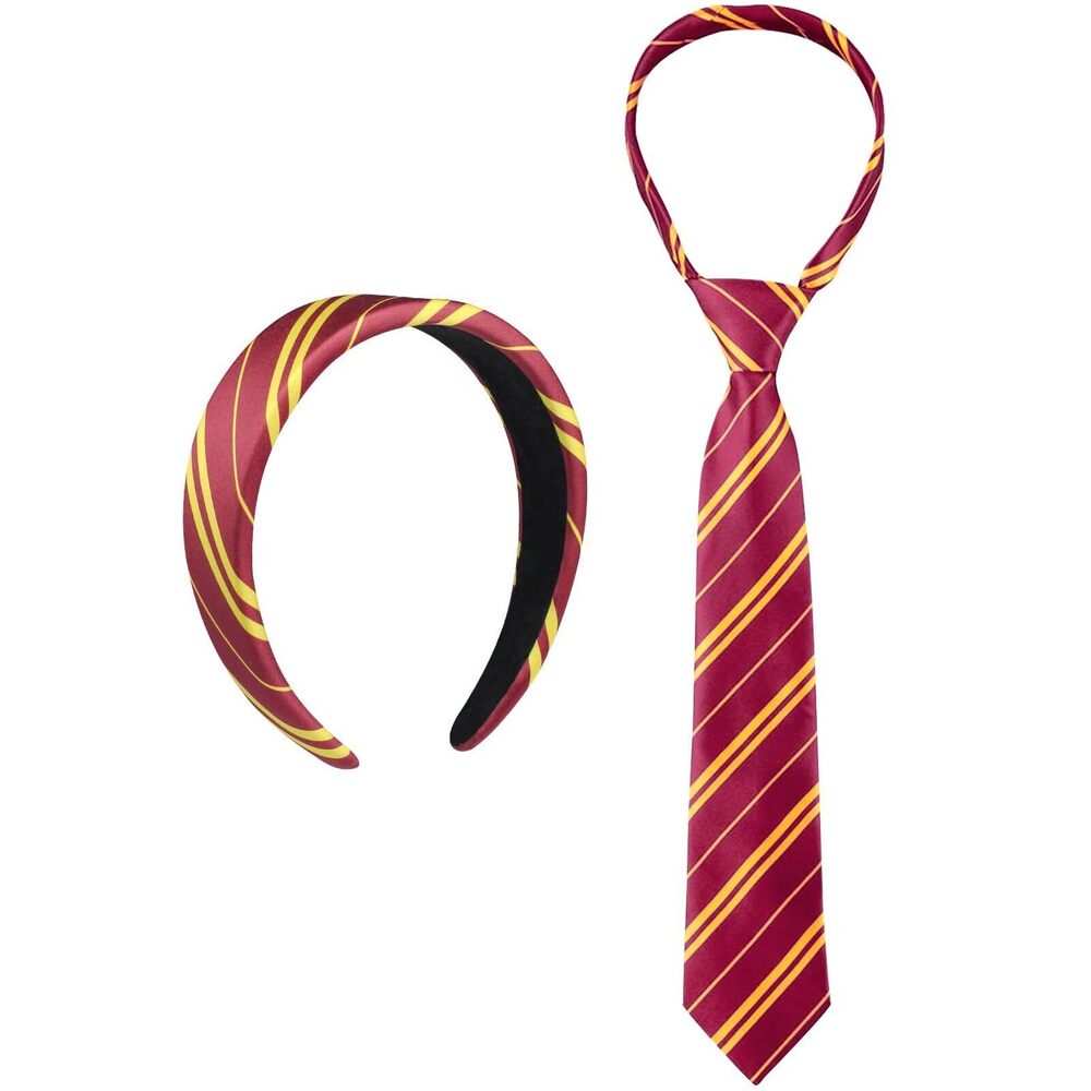 3199 Halloween Costume Accessoriess College Stripe Headband Tie